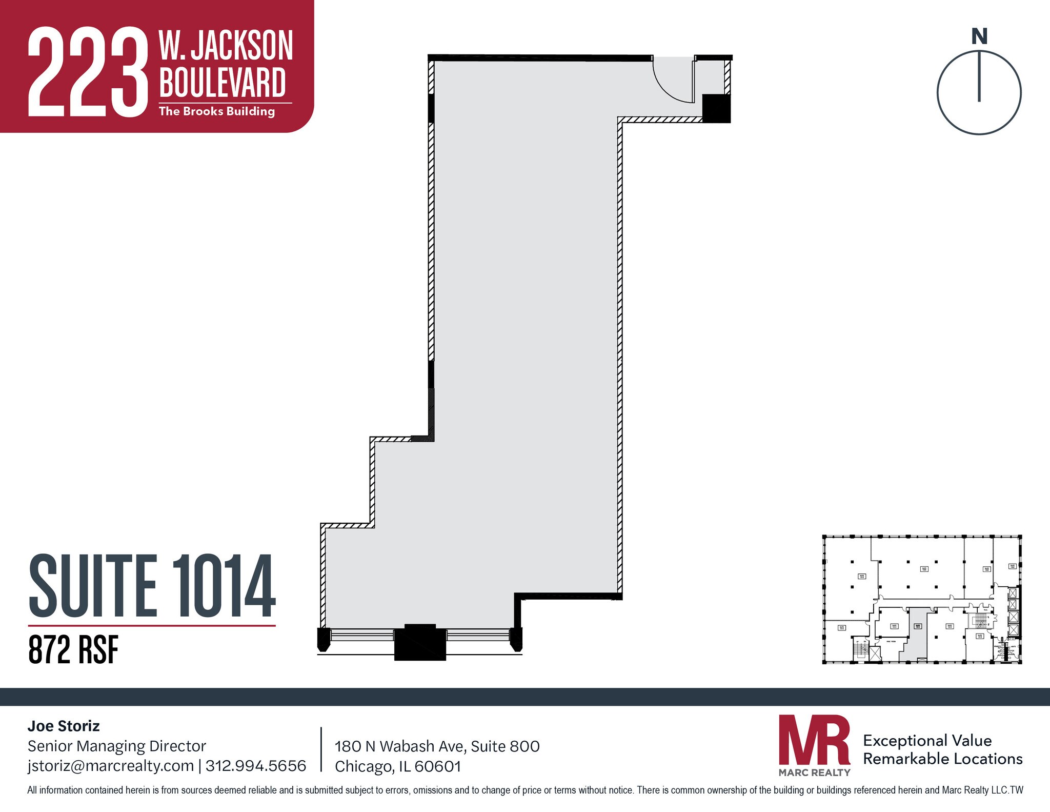 223 W Jackson Blvd, Chicago, IL for lease Interior Photo- Image 1 of 3