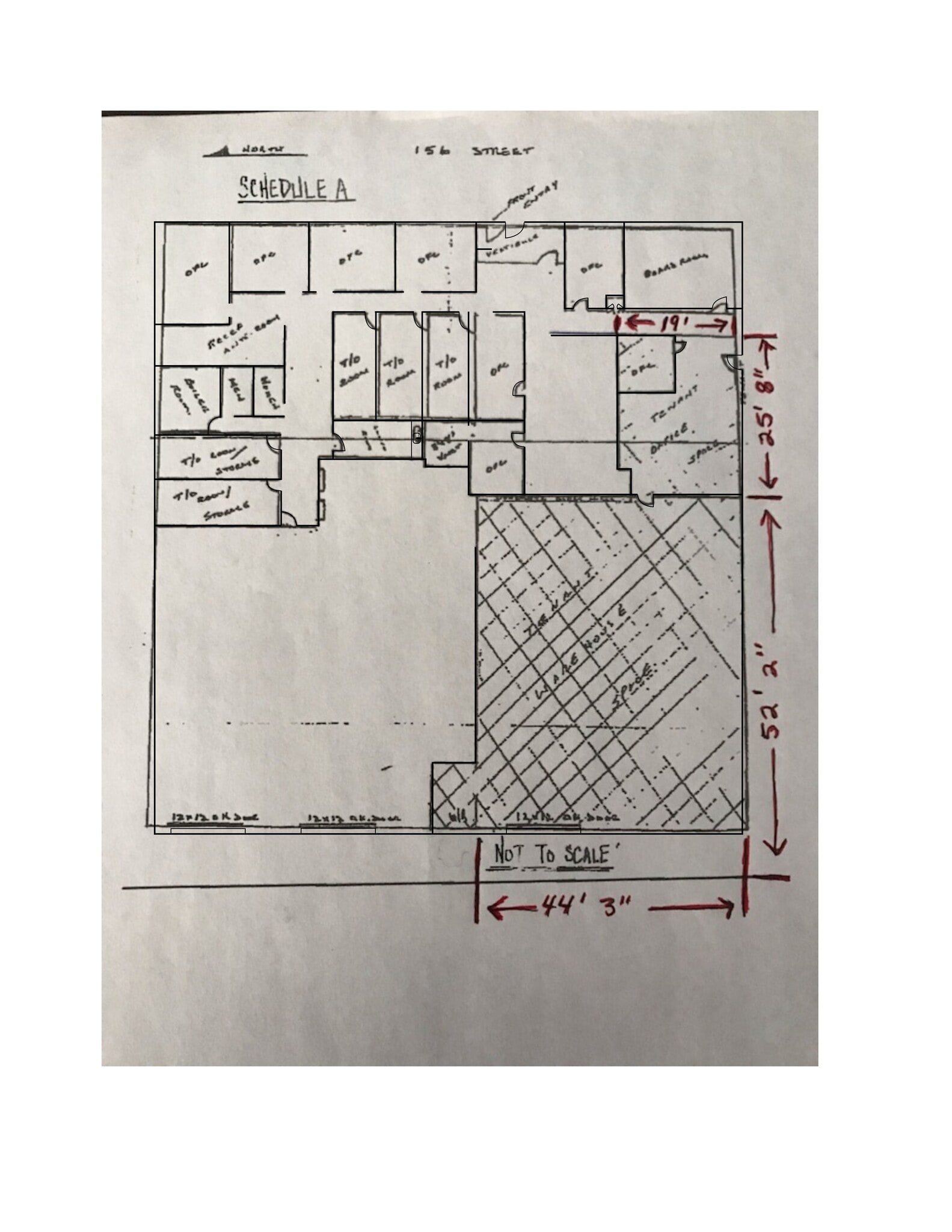 11122 156 St NW, Edmonton, AB for lease Site Plan- Image 1 of 1