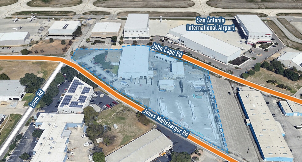 10130 Jones Maltsberger Rd, San Antonio, TX for lease - Aerial - Image 1 of 10