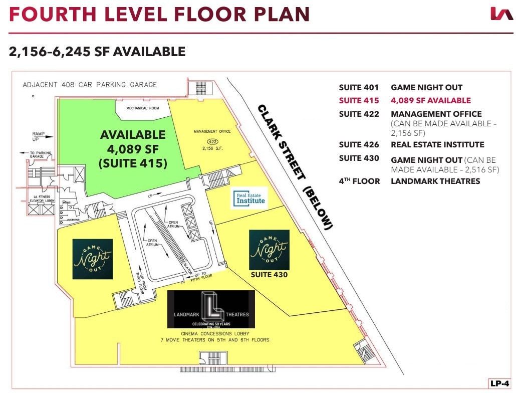 2828 N Clark St, Chicago, IL for lease Floor Plan- Image 1 of 1