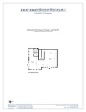 43427-43433 Mission Blvd, Fremont, CA for lease Site Plan- Image 1 of 1
