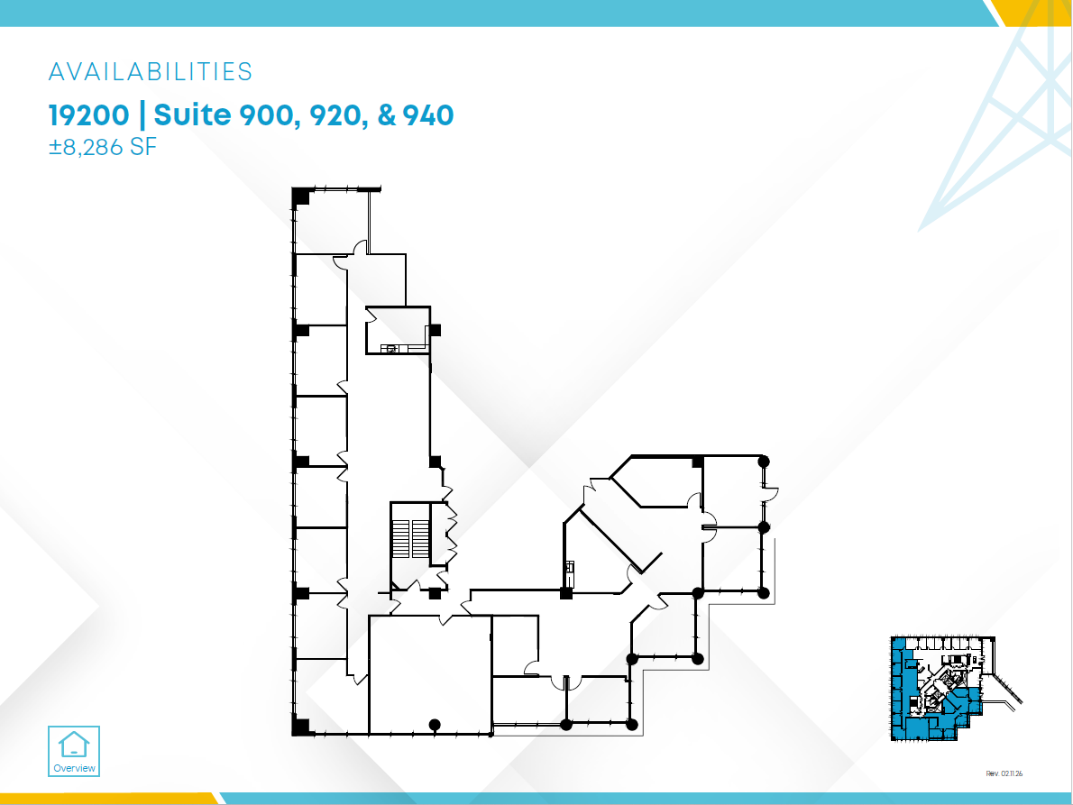 19100-19200 Von Karman Ave, Irvine, CA for lease Floor Plan- Image 1 of 1