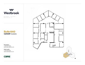 1 Westbrook Corporate Ctr, Westchester, IL for lease Floor Plan- Image 1 of 1
