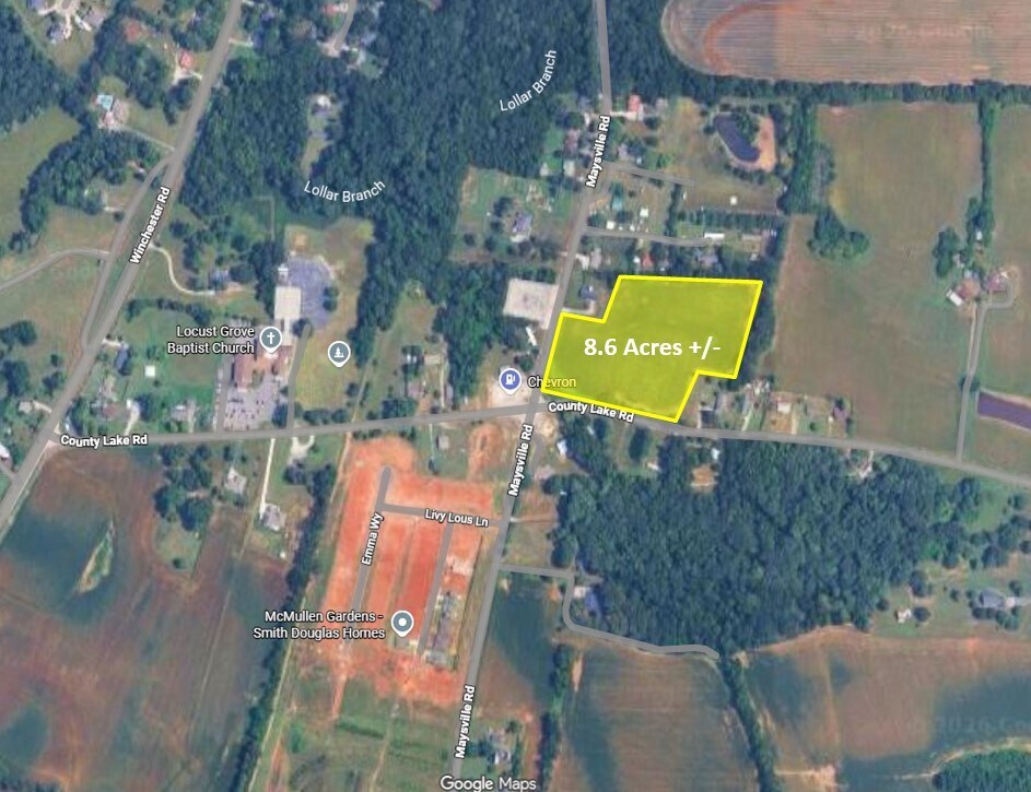 0 County Lake rd, New Market, AL for sale Aerial- Image 1 of 2