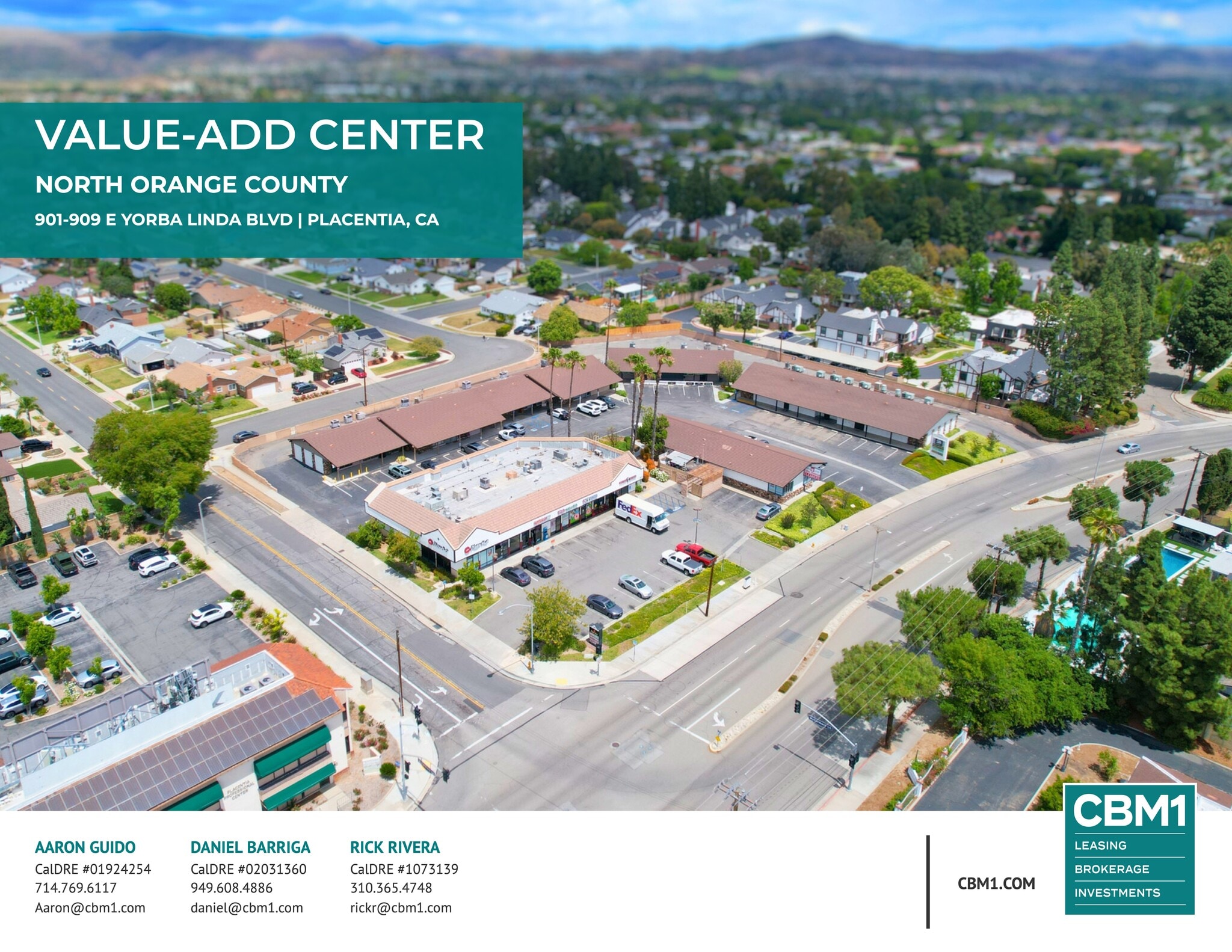 901 E Yorba Linda Blvd, Placentia, CA for sale Building Photo- Image 1 of 9