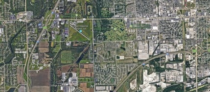 McDonough St, Joliet, IL - Aerial  map view