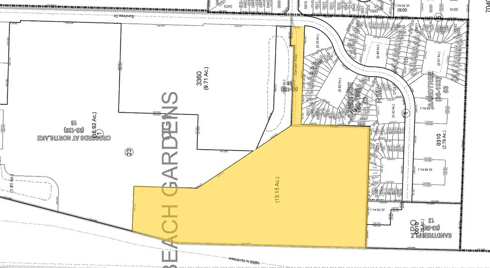 100 Gander Way, Palm Beach Gardens, FL for lease - Plat Map - Image 2 of 3