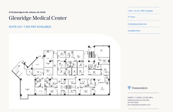 5730 Glenridge Dr NE, Atlanta, GA for lease Floor Plan- Image 2 of 2