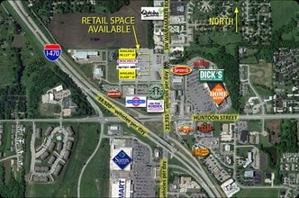 1133 SW Wanamaker Rd, Topeka, KS - AERIAL map view - Image1