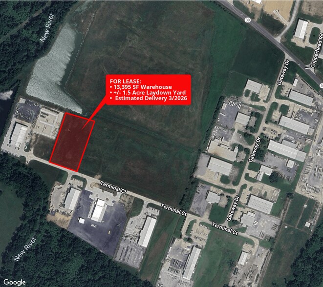 Lot 4 Terminal Ct., Geismar, LA for lease - Building Photo - Image 2 of 5