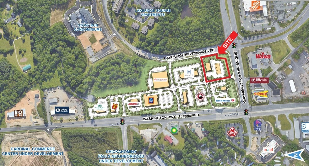 10302 Washington Hwy, Ashland, VA à vendre - Photo du bâtiment - Image 2 de 3