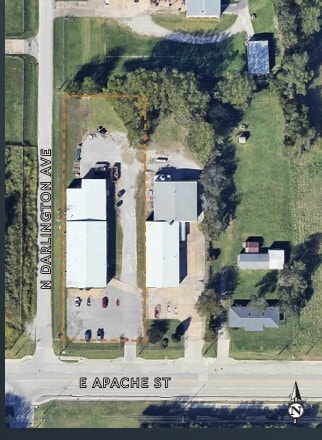 5313 E Apache St, Tulsa, OK for sale - Aerial - Image 3 of 4