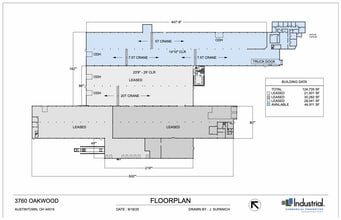 3760 Oakwood Ave, Youngstown, OH à louer Plan d’étage- Image 1 de 9