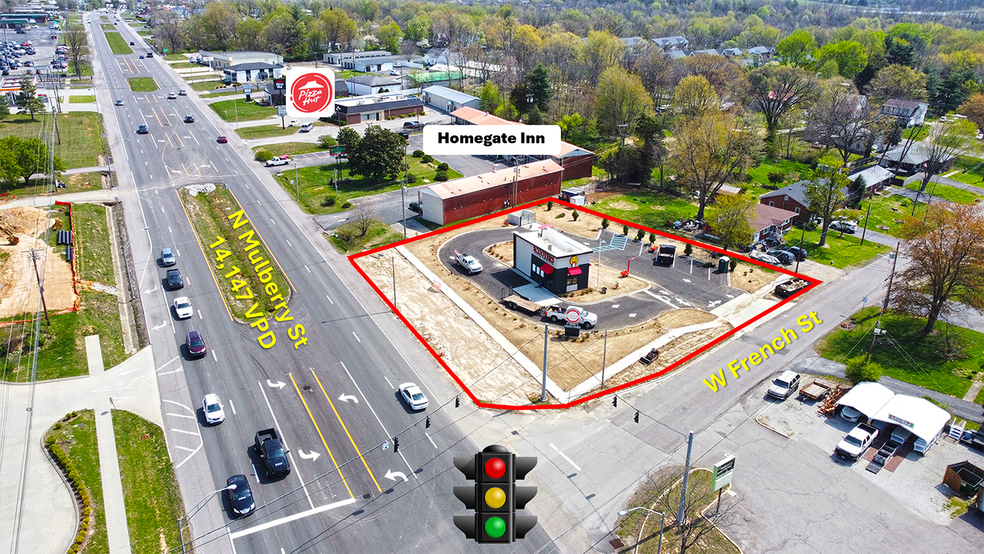 901 N Mulberry St, Elizabethtown, KY à vendre - Aérien - Image 3 de 8