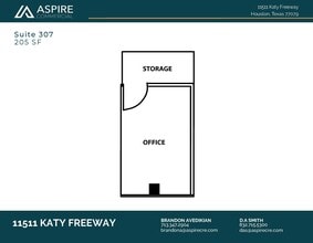 11511 Katy Fwy, Houston, TX for lease Floor Plan- Image 1 of 1