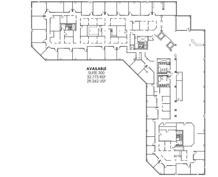 8275 Allison Pointe Trl, Indianapolis, IN for lease Floor Plan- Image 1 of 4