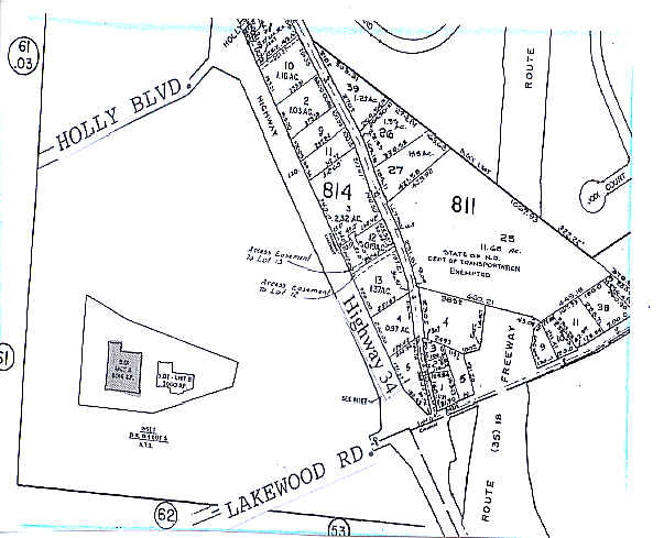 2444 Highway 34, Manasquan, NJ à louer - Plan cadastral - Image 2 de 2