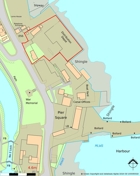 Chamlers St, Ardrishaig for lease - Site Plan - Image 3 of 3