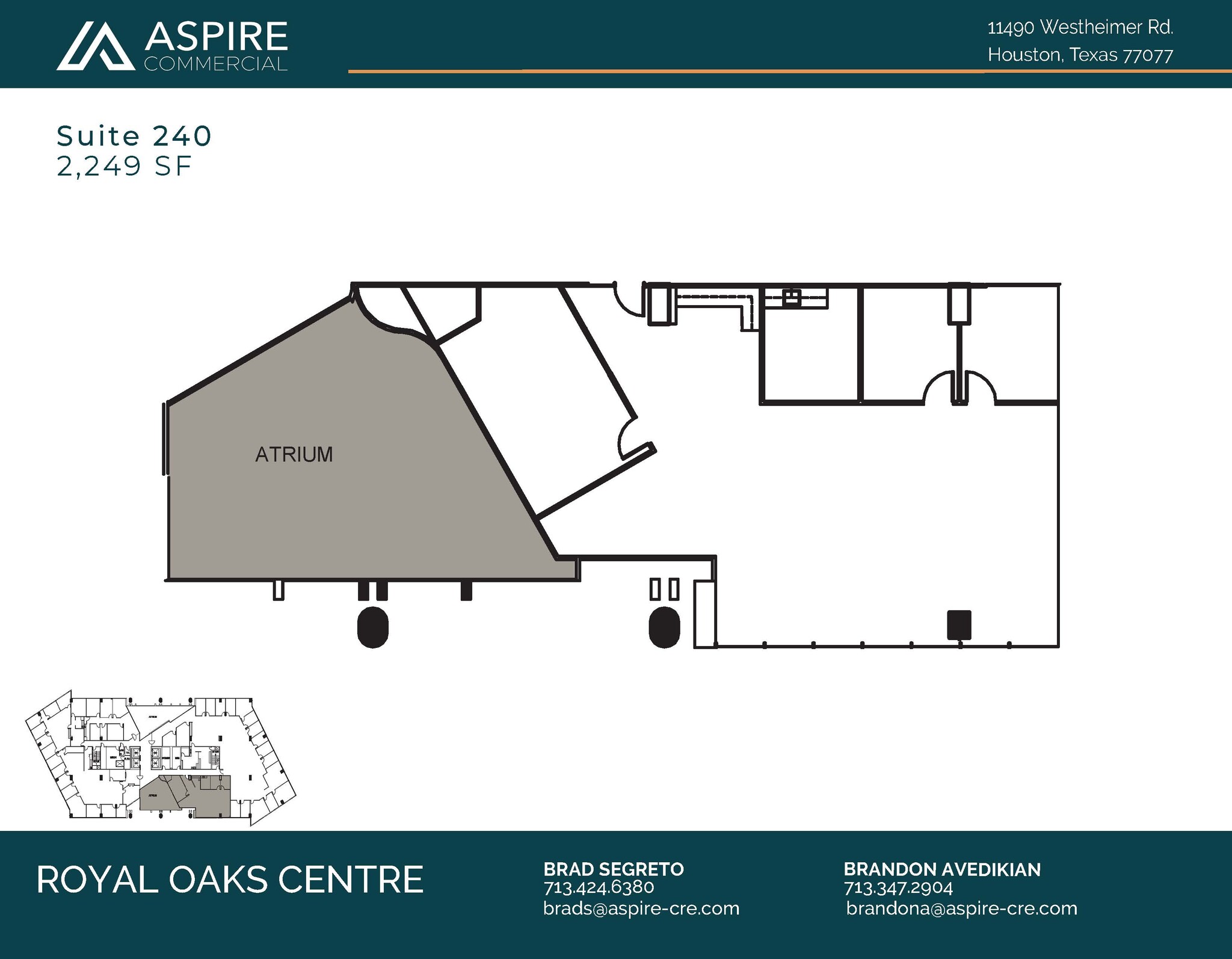 11490 Westheimer Rd, Houston, TX for lease Floor Plan- Image 1 of 2