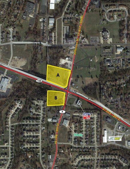 NW & SW Corners HWY 100, Washington, MO for sale - Primary Photo - Image 1 of 1