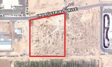 1317 W Industrial Dr, Coolidge, AZ - AERIAL  map view