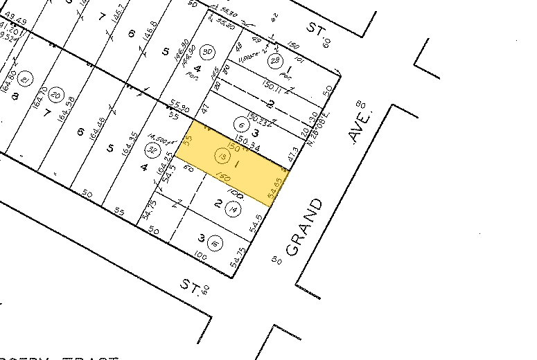 3019 S Grand Ave, Los Angeles, CA à louer - Plan cadastral - Image 3 de 8