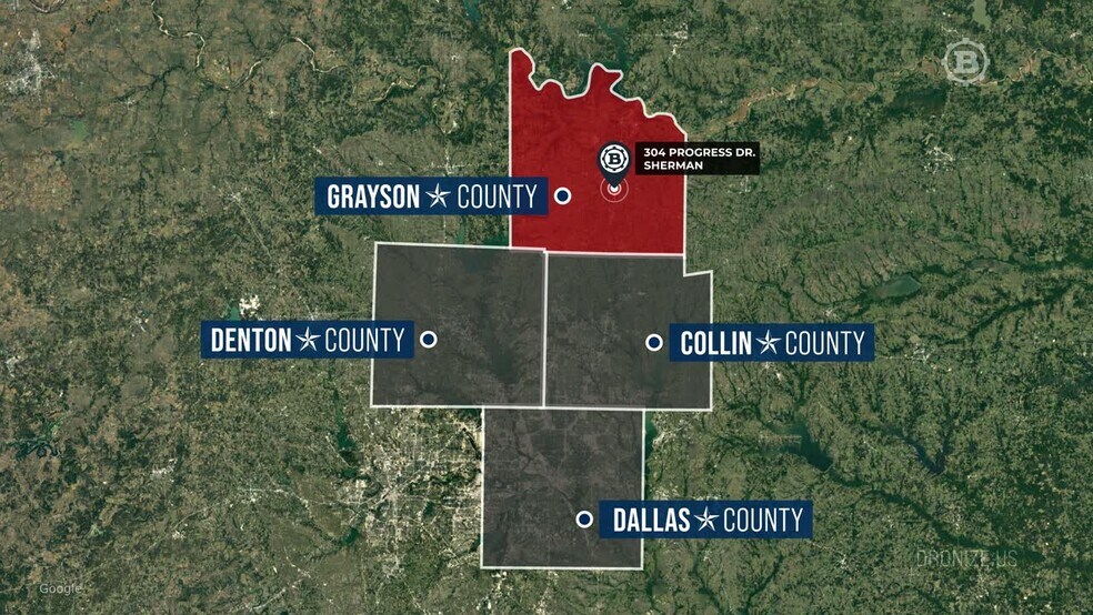 304 W Progress Dr, Sherman, TX à louer - Vidéo sur l’inscription commerciale - Image 2 de 14