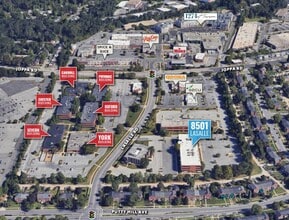 8600 LaSalle Rd, Towson, MD - Aérien  Vue de la carte