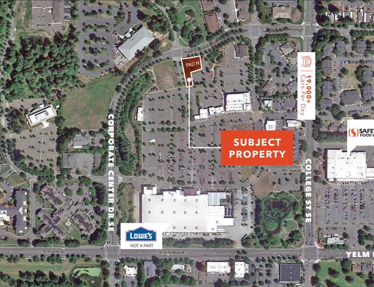 5320 Tiffani Ln SE, Lacey, WA à louer - Aérien - Image 1 de 1
