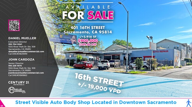 Plus de détails pour 401 16th St, Sacramento, CA - Commerce de détail à vendre