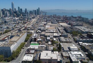 859 Bryant St, San Francisco, CA - AERIAL  map view