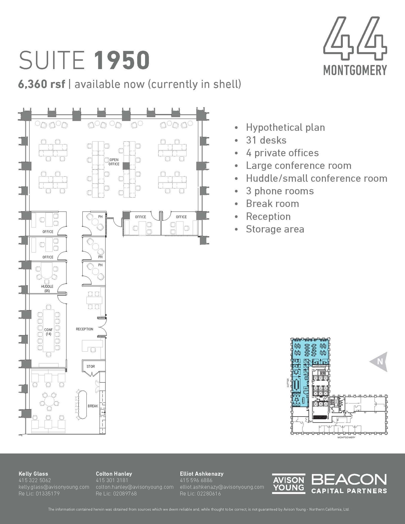 44 Montgomery St, San Francisco, CA for lease Interior Photo- Image 1 of 1