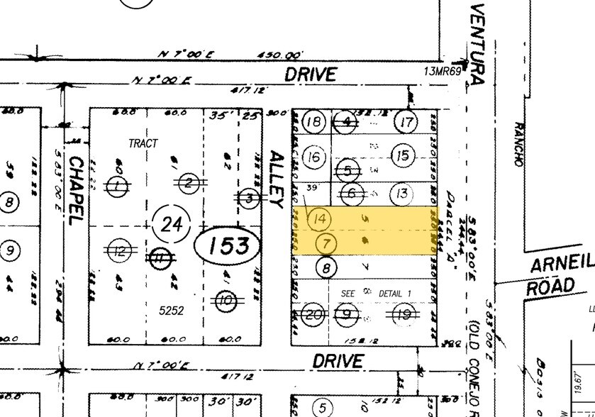 2298-2302 Ventura Blvd, Camarillo, CA à louer - Plan cadastral - Image 3 de 11