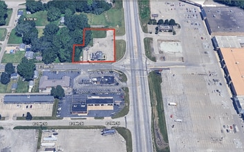 1834 E 18th St, Anderson, IN - Aérien  Vue de la carte