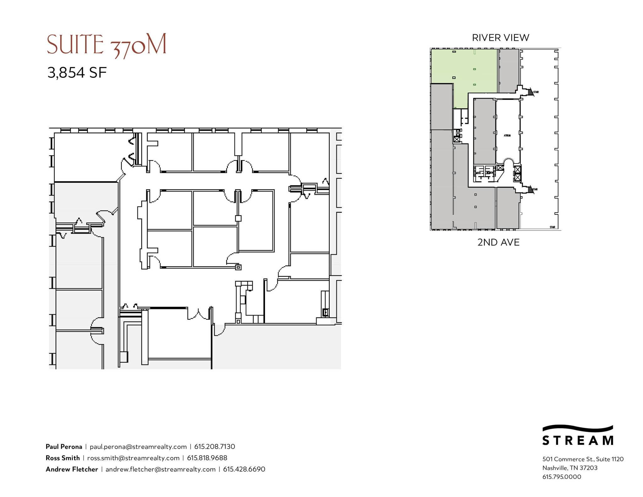 214 2nd Ave N, Nashville, TN for lease Floor Plan- Image 1 of 1