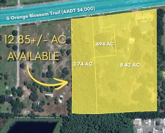 More details for 4770 S Orange Blossom Trl, Kissimmee, FL - Land for Sale