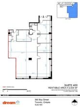 360 Bay St, Toronto, ON à louer Plan d’étage- Image 1 de 1