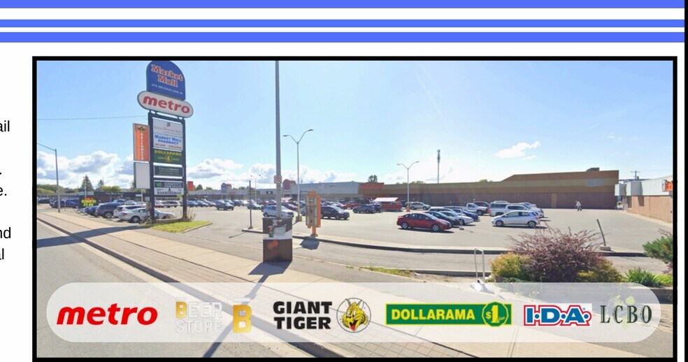 275 Second Line W, Sault Ste Marie, ON à louer - Photo du bâtiment - Image 2 de 3
