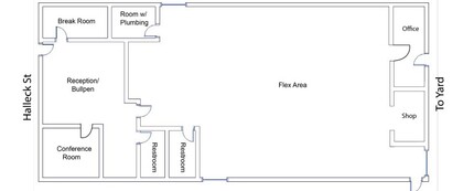 4076-4080 Halleck St, Emeryville, CA for lease Floor Plan- Image 1 of 1