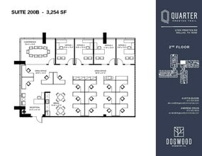 17330 Preston Rd, Dallas, TX à louer Plan d’étage- Image 1 de 1