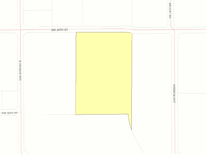 5200 SW 36th St, Oklahoma City, OK à vendre - Plan cadastral - Image 1 de 1