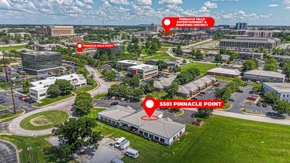 5501 Pinnacle Point Dr, Rogers, AR for lease - Building Photo - Image 3 of 21