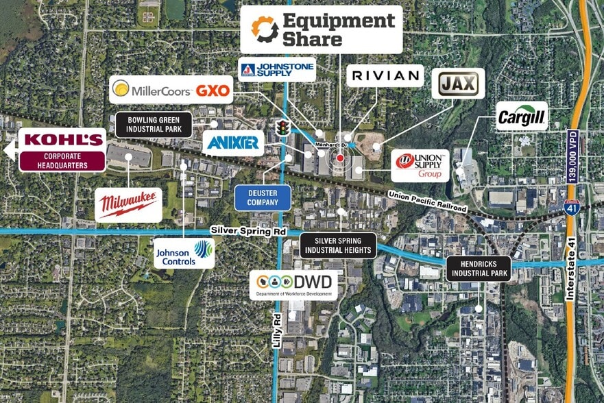 N59W13449 Manhardt Dr, Menomonee Falls, WI for sale - Building Photo - Image 2 of 5