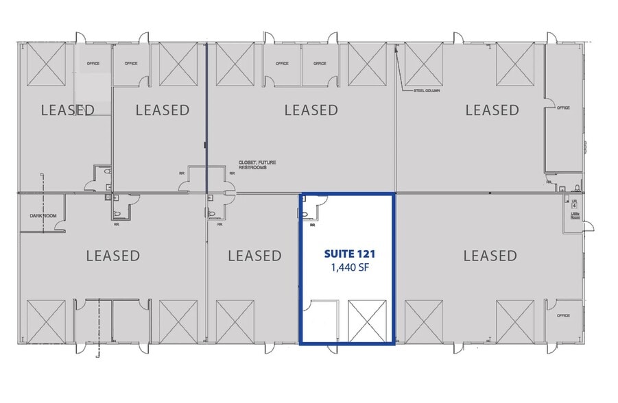547 E Access St, Kuna, ID for lease - Floor Plan - Image 2 of 5