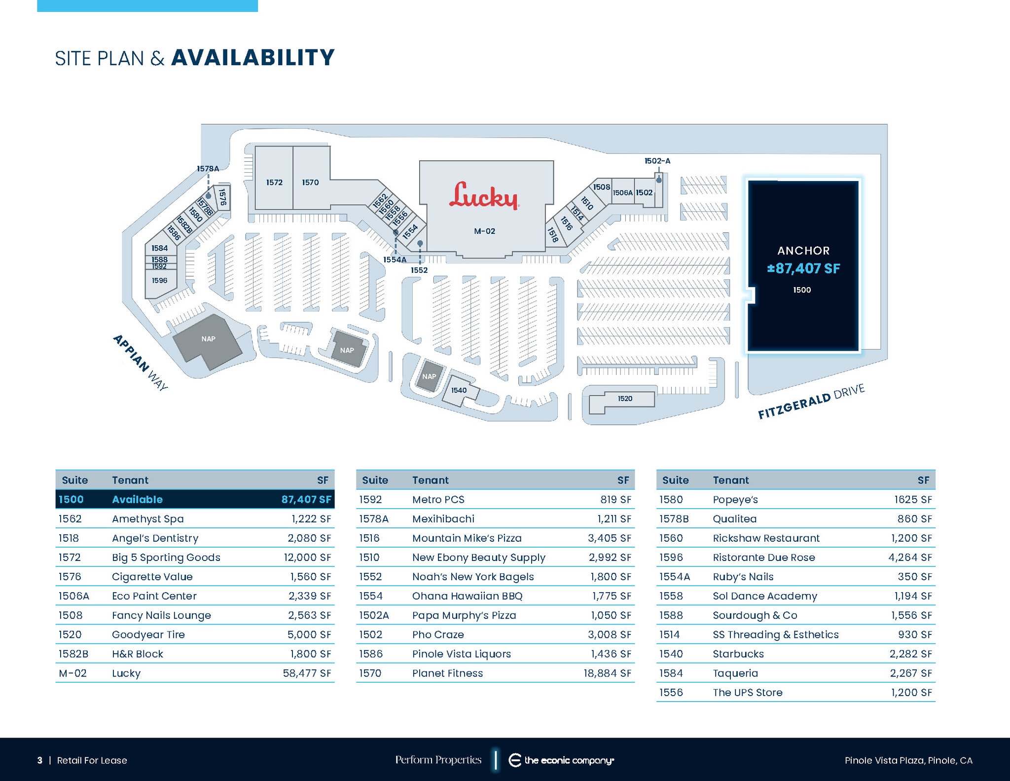 1492-1598 Fitzgerald Dr, Pinole, CA for lease Site Plan- Image 1 of 1