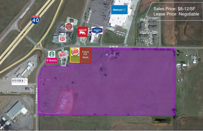 S Eastern Ave and E 7th St, Elk City, OK for sale Primary Photo- Image 1 of 3