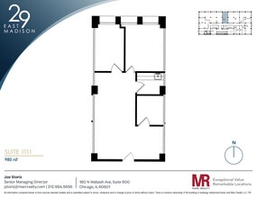 29 E Madison St, Chicago, IL for lease Floor Plan- Image 1 of 4