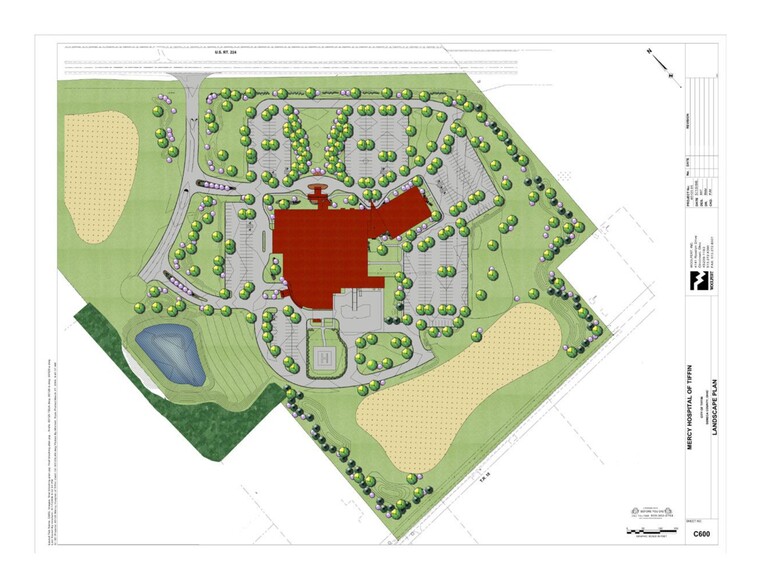 27 St Lawrence Dr, Tiffin, OH for lease - Site Plan - Image 2 of 2