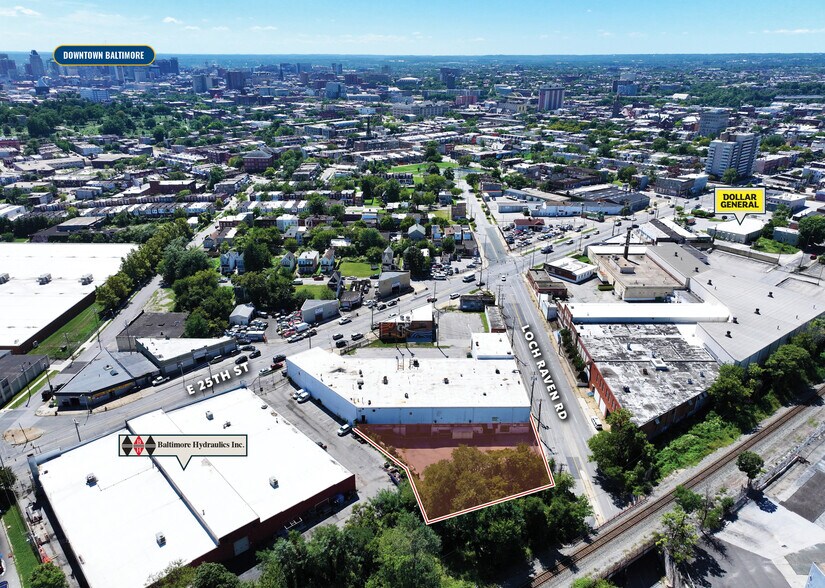 2525-2527 Loch Raven Rd, Baltimore, MD à louer - Photo du bâtiment - Image 3 de 10