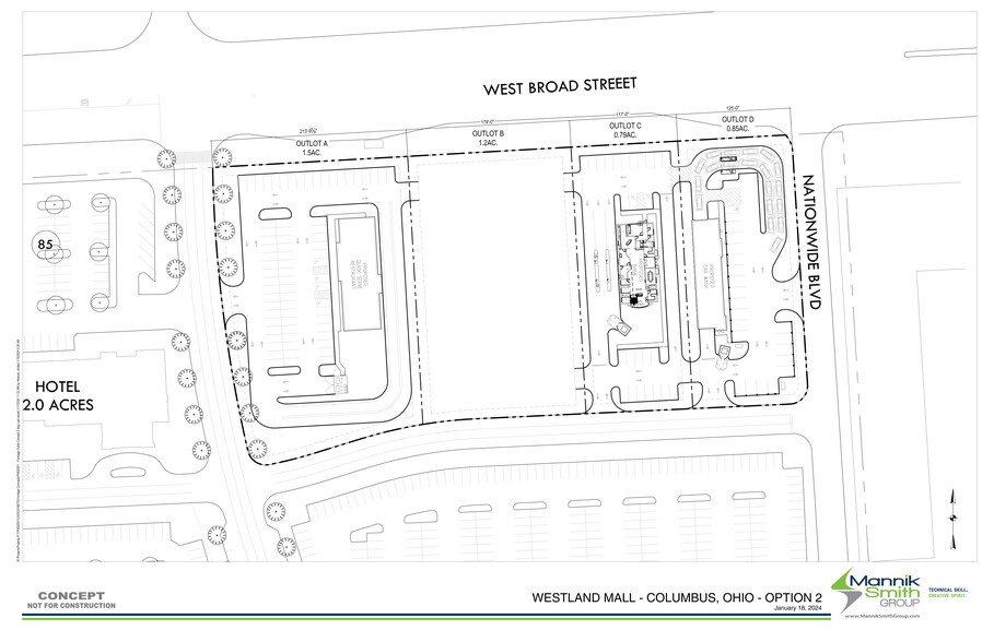 109 Westland Ave, Columbus, OH à vendre - Plan de site - Image 2 de 3